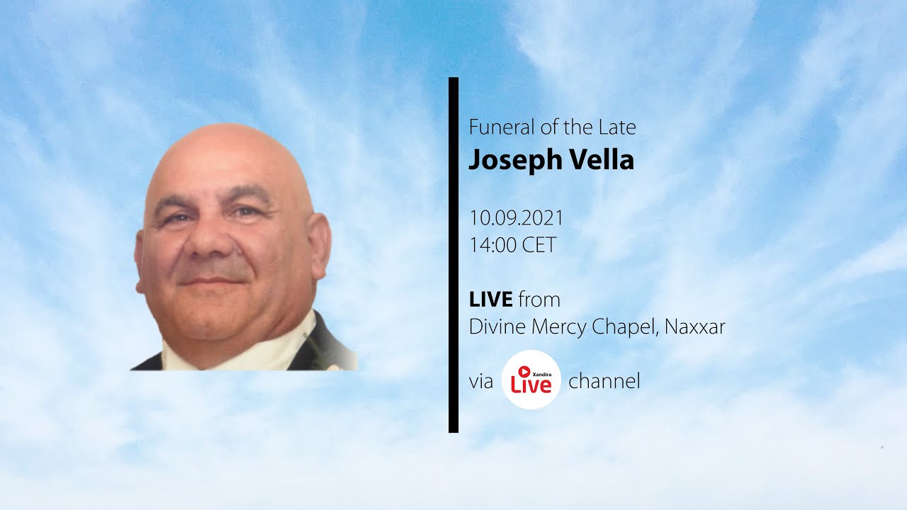Funeral of the late Joseph Vella