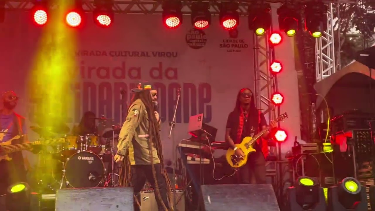 Alborosie - Virada Cultural 2024 Live in São Paulo, Brazil.
