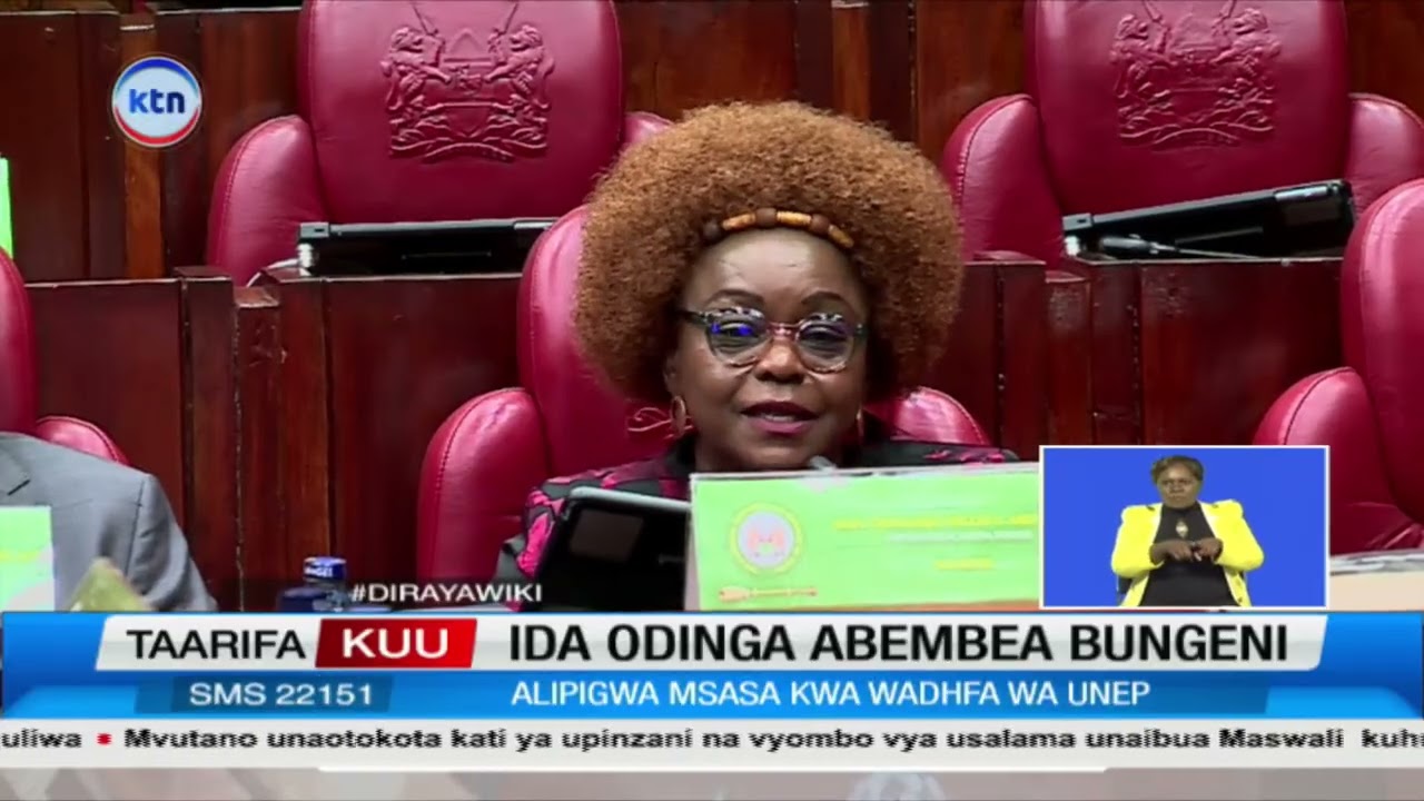 Vetting ya Ida yazua maswali baada ya wabunge kukosa maswali