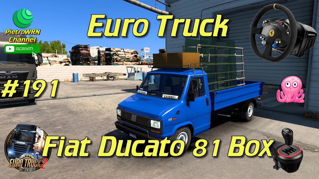 ETS 2 - #191 - v.1.58 - Fiat Ducato 81 Box - Salonicco-Lamia
