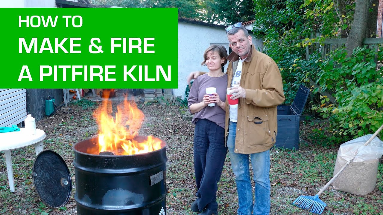 15.  Pitfire - How to Make and Fire a Oil Drum Pitfire Kiln