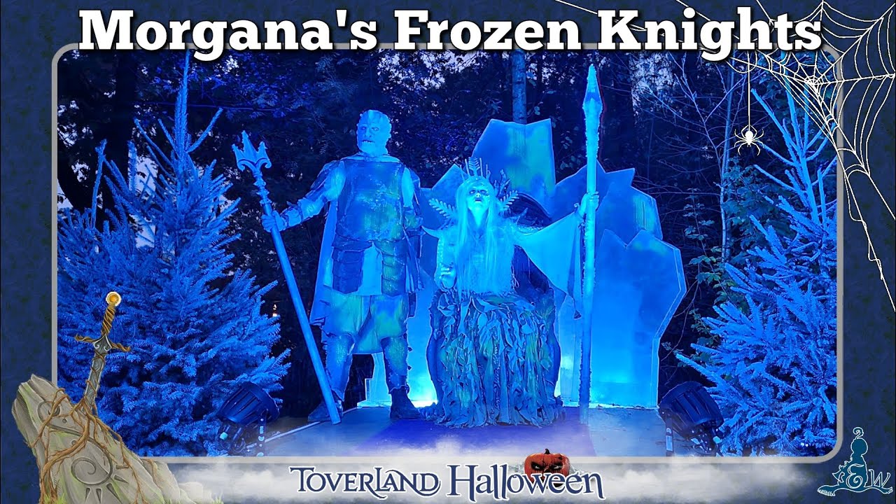 [Toverland] 'Morgana's Frozen Knights' Scarezone - 👻 Halloween Nights 2024