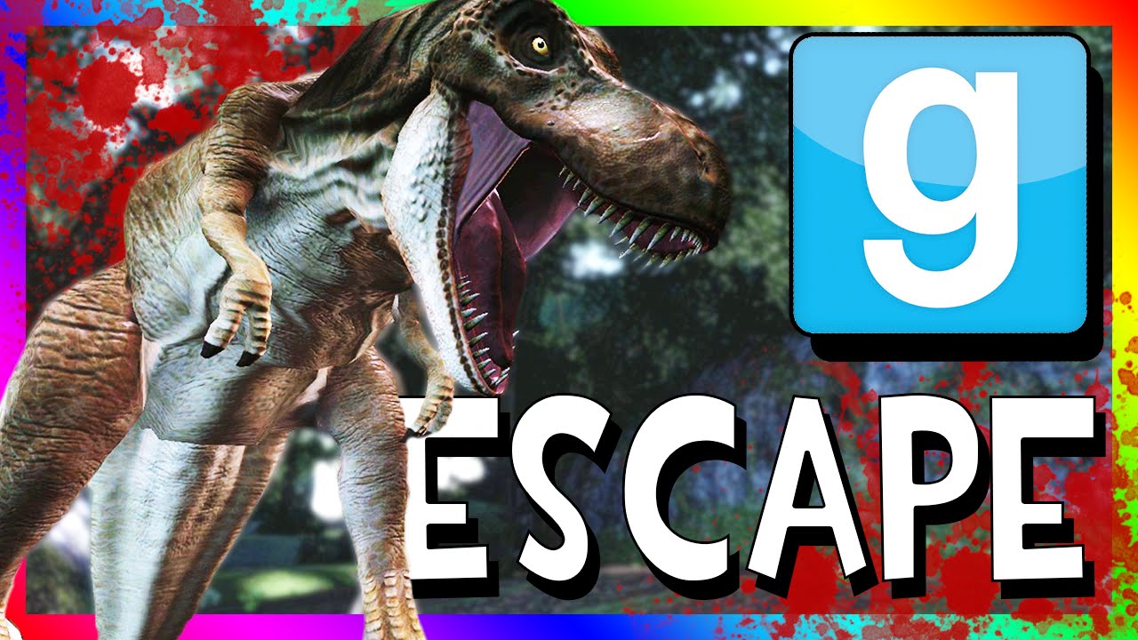 ESCAPE FROM JURASSIC WORLD!!! | Gmod Dino Escape Challenge (Jurassic Park in Gmod)