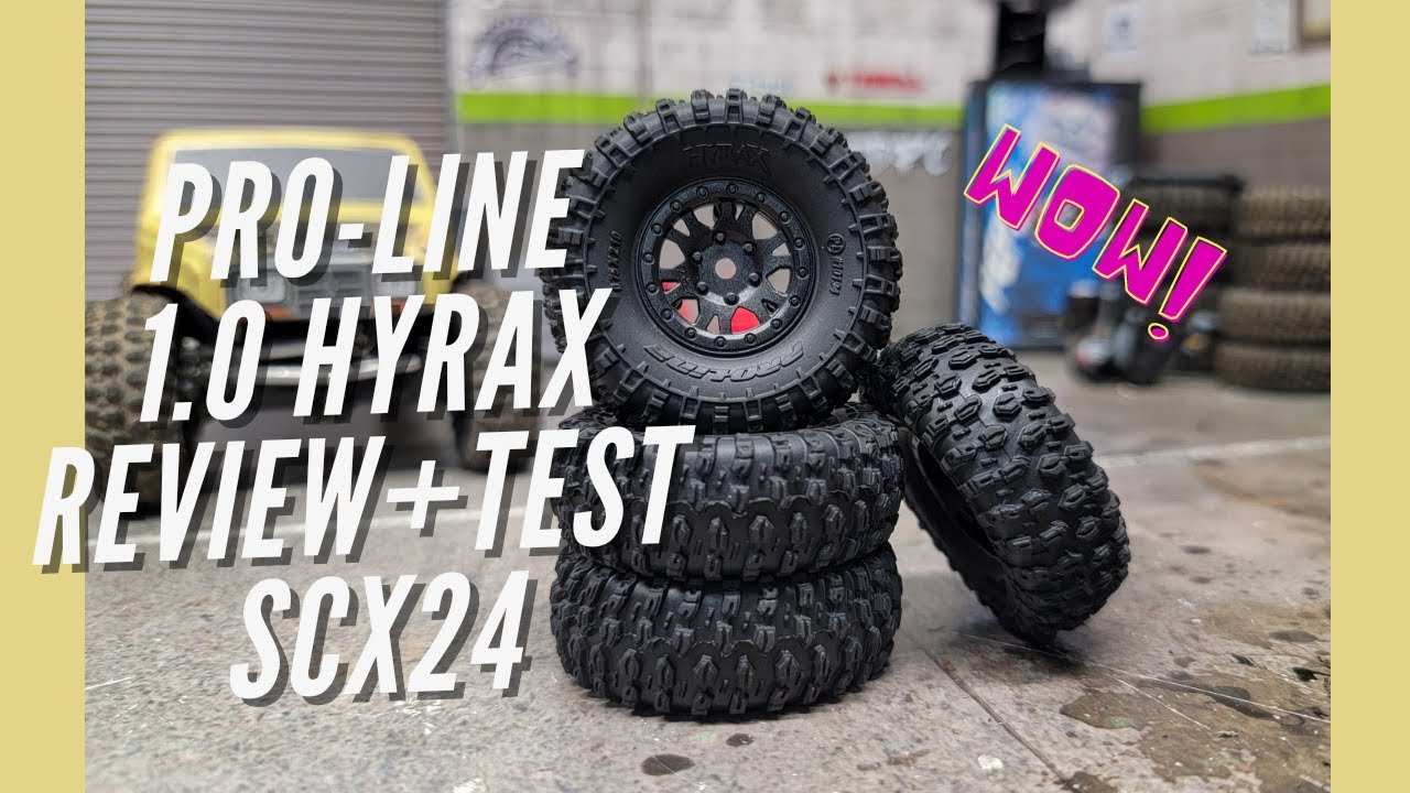 Proline 1.0 Hyrax for SCX24 Review and Run