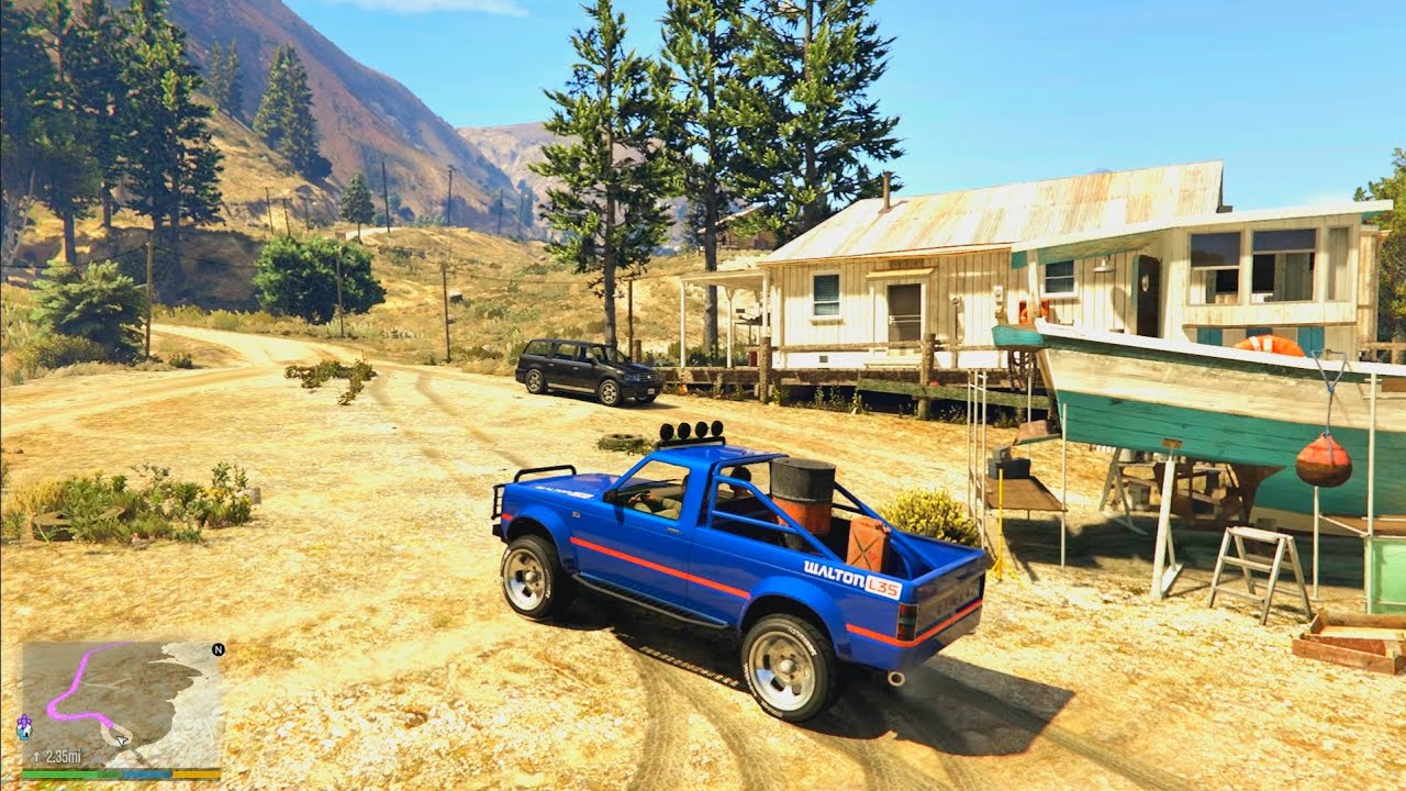 GTA 5 - Camper Se Aaj Thoda Saman Le Gaye New Site Pe 