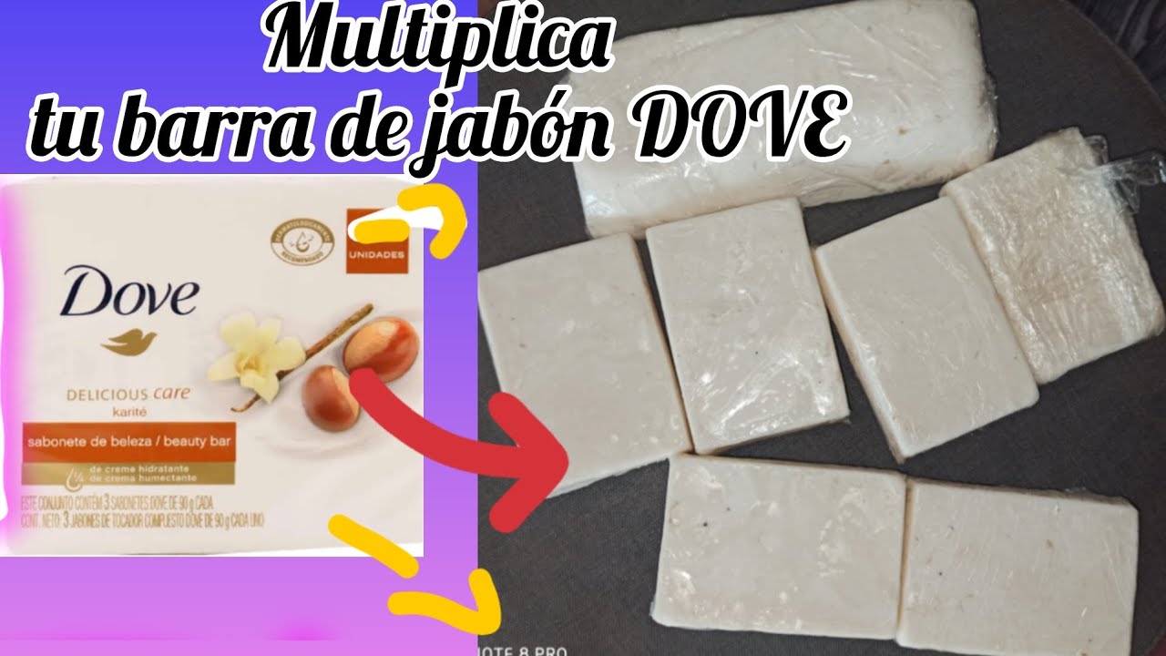 MULTIPLICA tu barra de jabón de baño DOVE