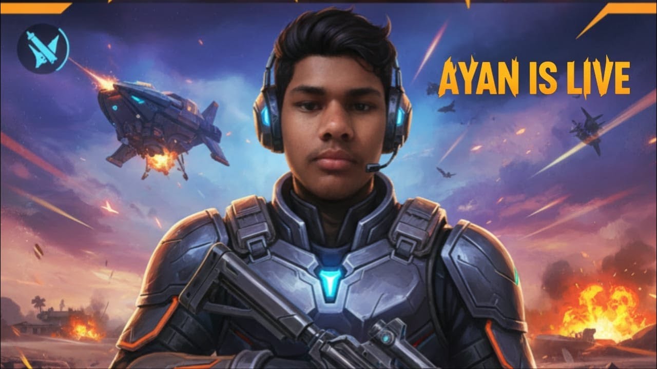 Ayan Is LIve For Free Fire Max Game