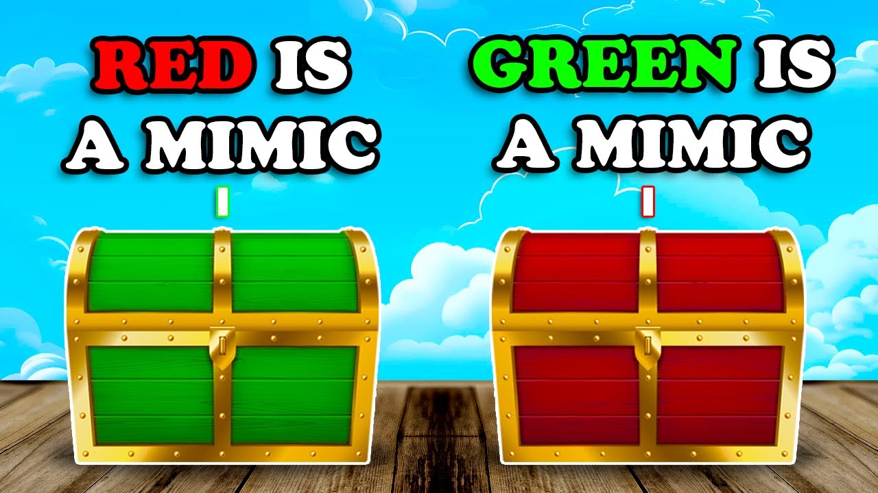 Can You Figure Out Which Chest Is Lying? - Mimic Logic