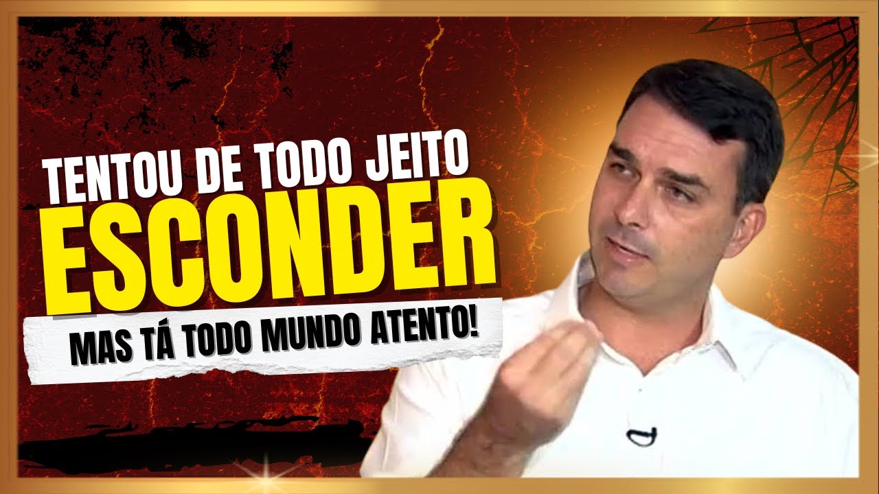 Flavio Bolsonaro FAZ DECLARAÇÃO CARA DE PAU e MOSTRA SEM QUERER detalhe importante...