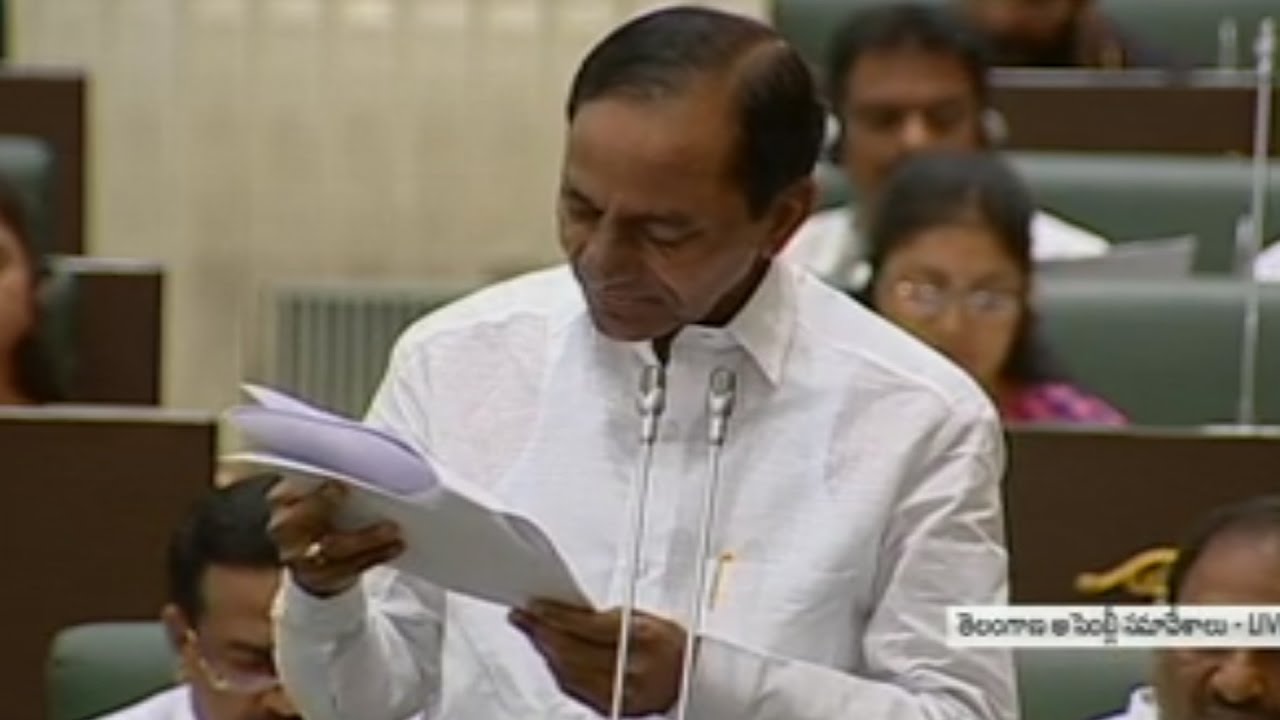 CM KCR Speech Over Power Production || Telangana Assembly Winter Session 2016 - Watch Exclusive