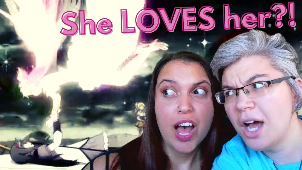 She WON'T let go! Puella Magi Madoka Rebellion reaction