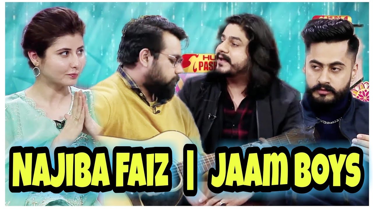 Hum TV - Jaam boys vs Najiba Faiz  | #jaamboys new pashto song 2025