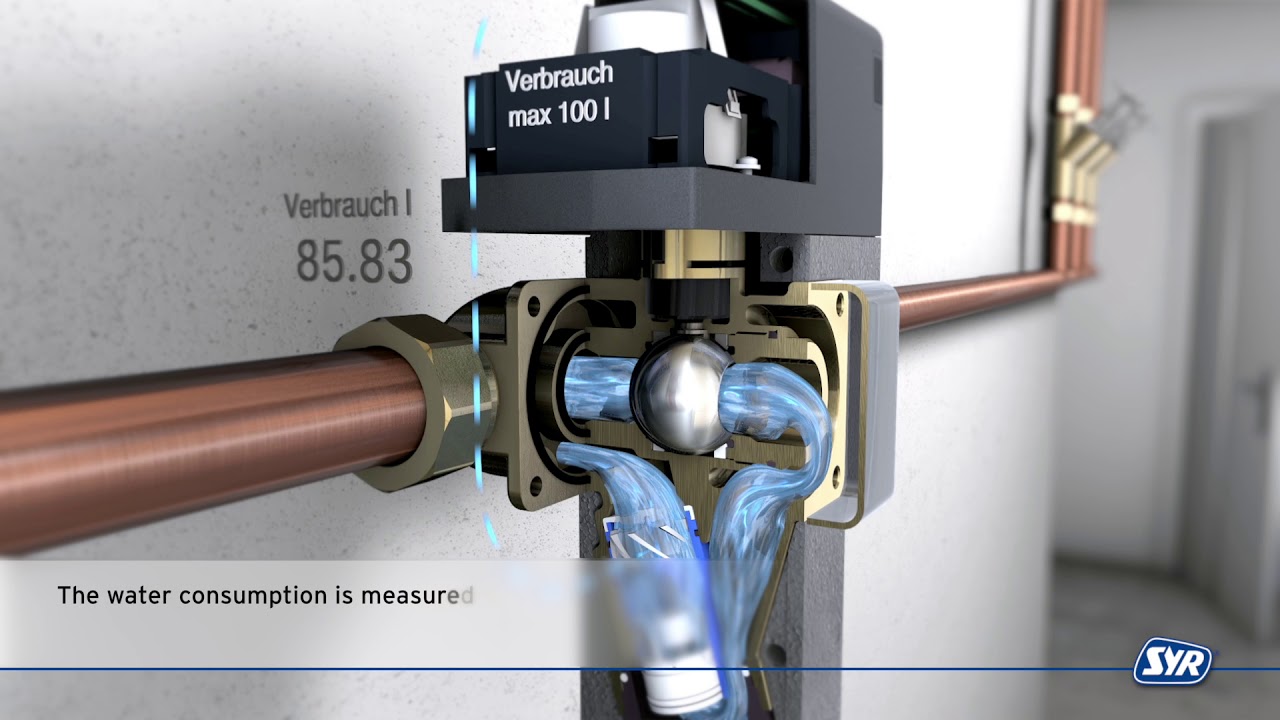 Web-enabled leakage protection SYR Safe-T Connect prevents expensive water damages.