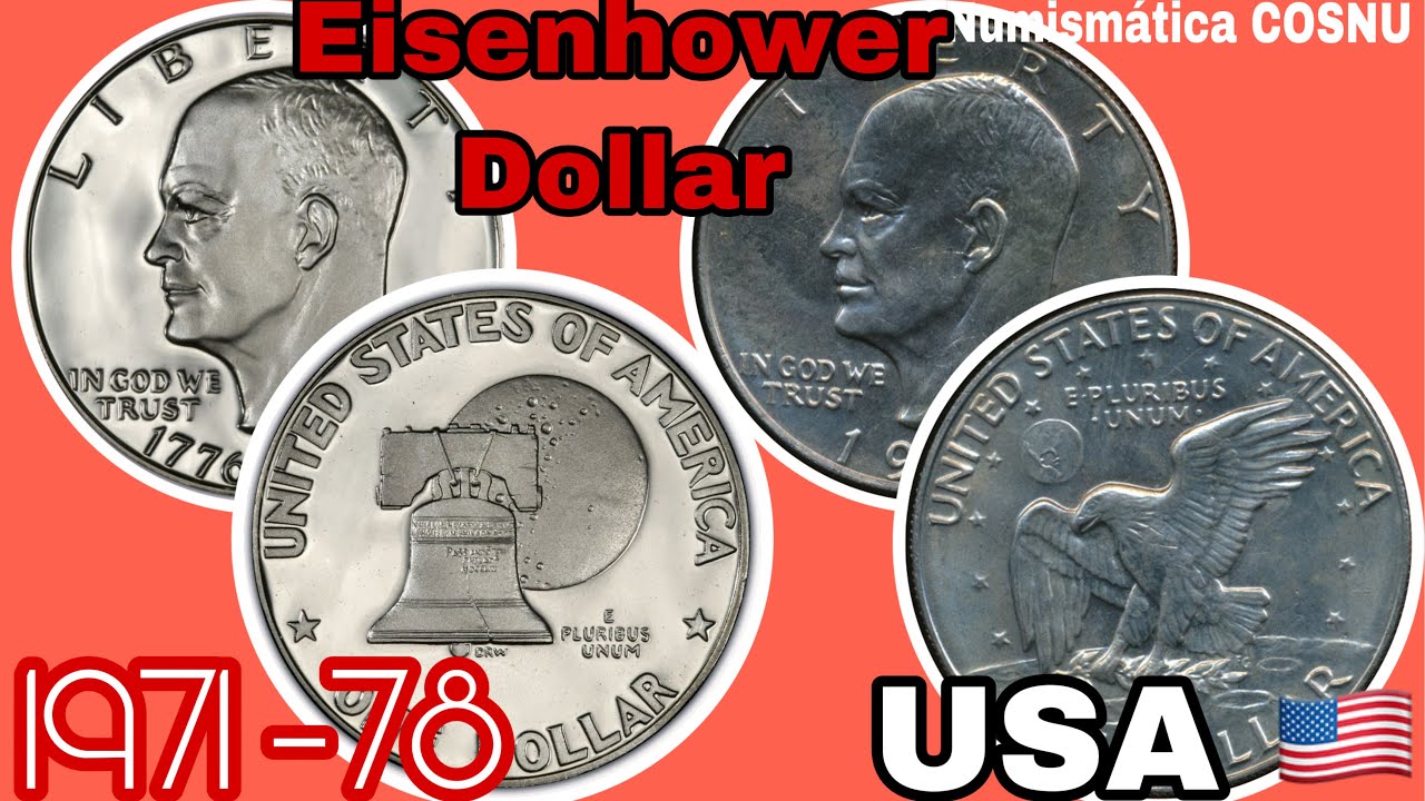 Eisenhower Dollar 1971 - 78 USA