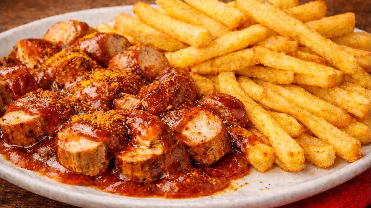 10 Currywürste & 1 KG Pommes - 5000 Kalorien Wahnsinn!