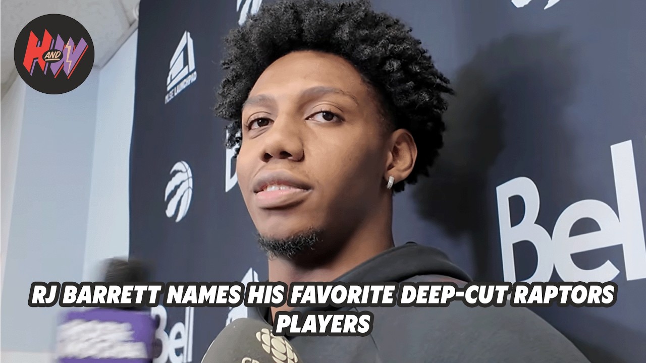 RJ Barrett names his favorite deep-cut Raptors players