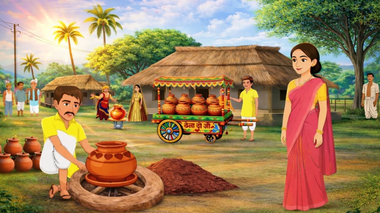 गरीब कुम्हार और रहस्यमयी घड़ा | किस्मत बदल देने वाली कहानी | Moral Story in Hindi