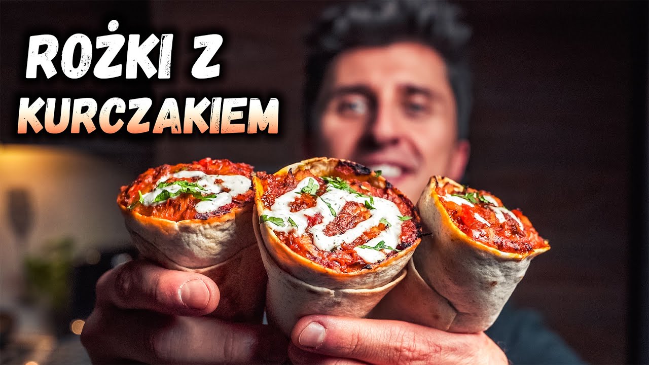IMPREZOWE ROŻKI z kurczakiem - MEGA NADZIENIE