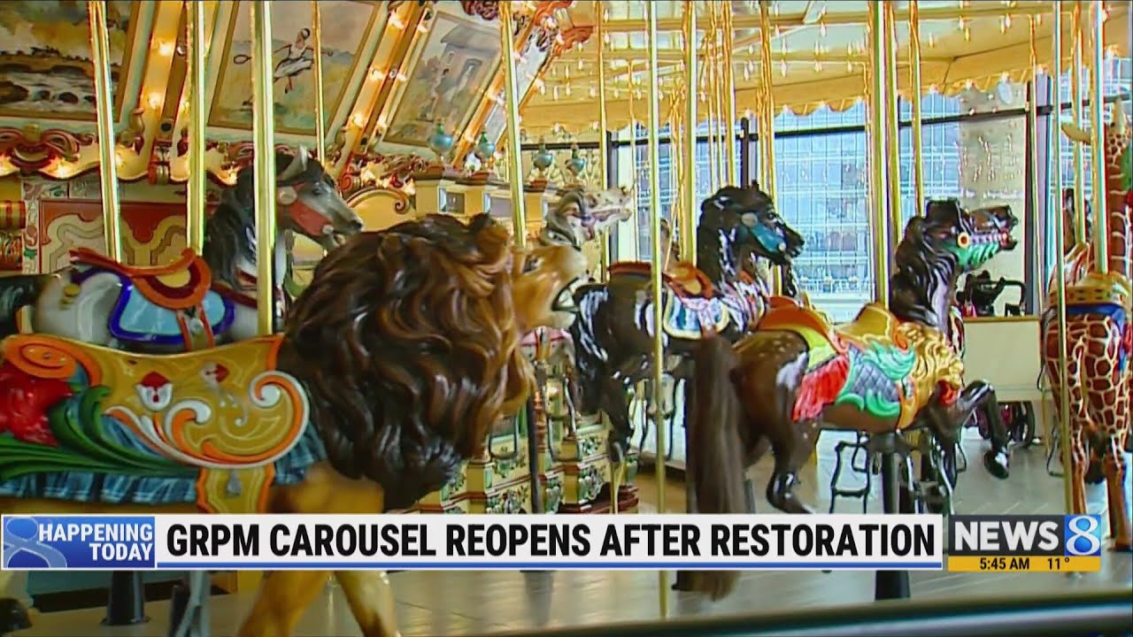 Historic carousel at GRPM reopening after renovations