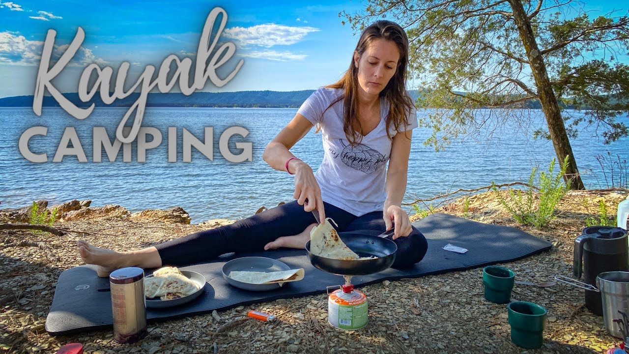 KAYAK CAMPING The Cleanest Lake in North America