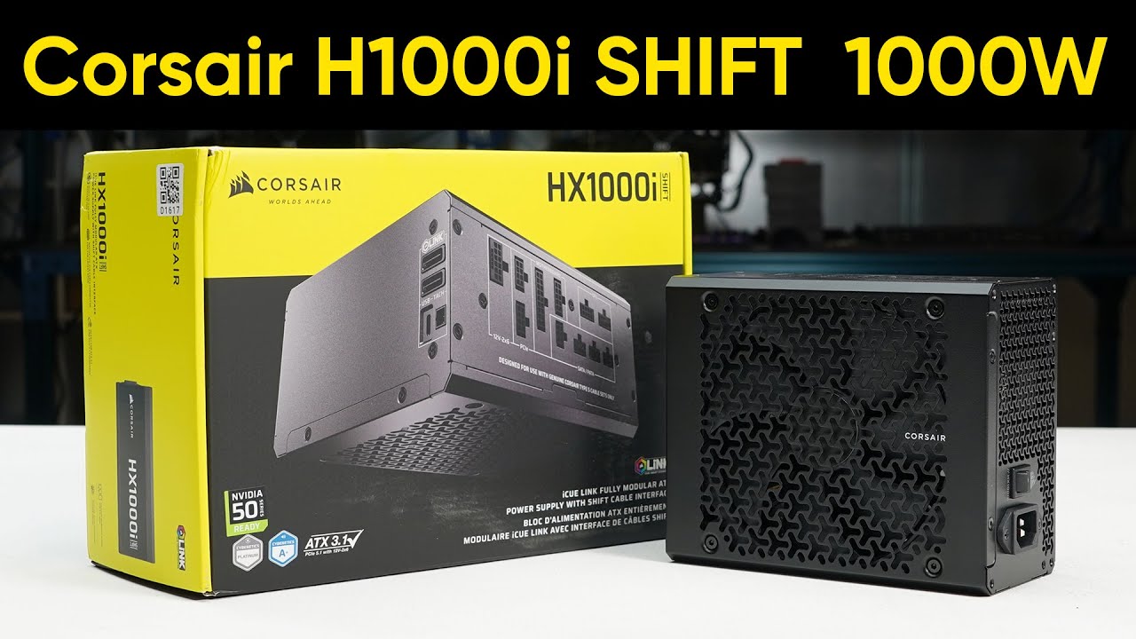 Corsair HX1000i SHIFT 1000W Power Supply - LABS Test Report