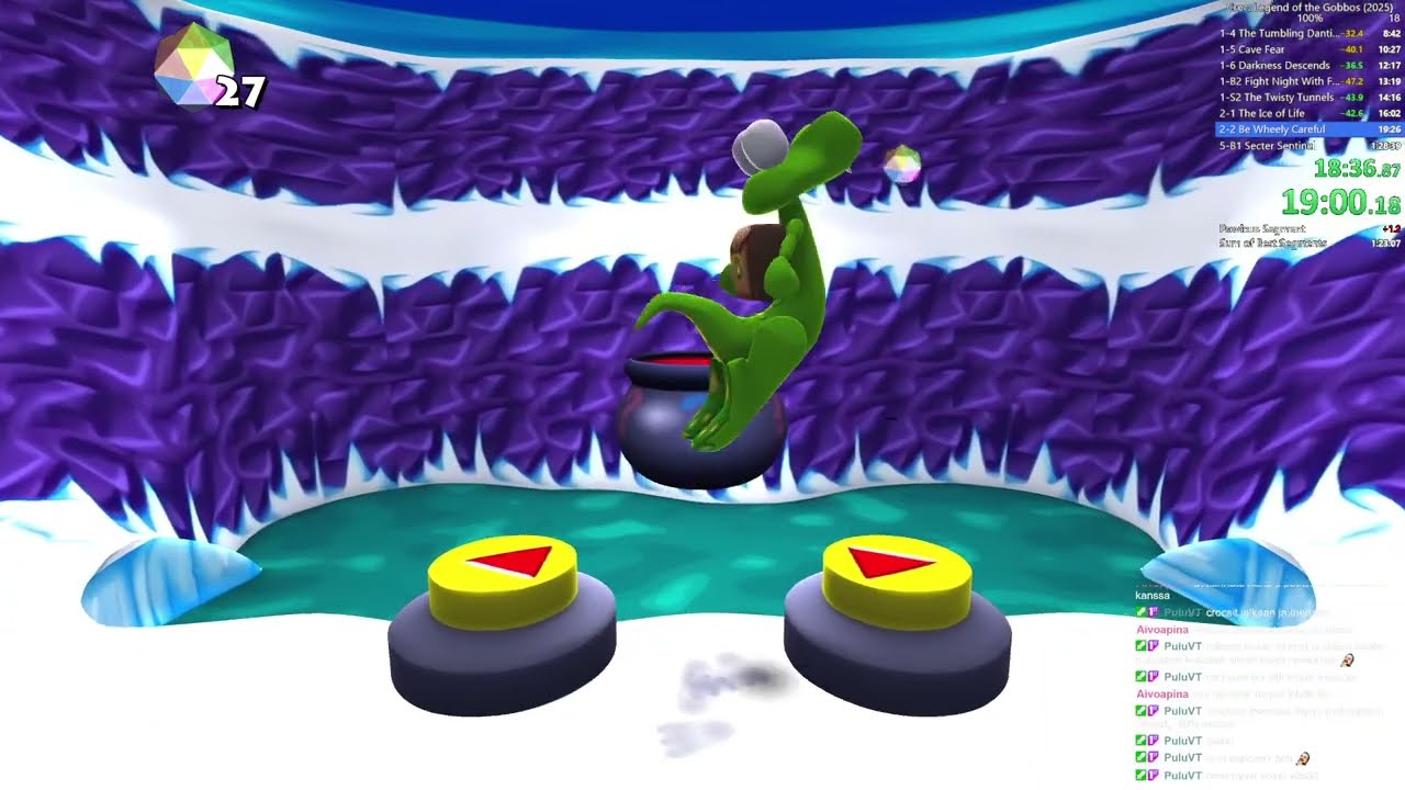 Croc: Legend of Gobbos Remaster 100% Speedrun in 