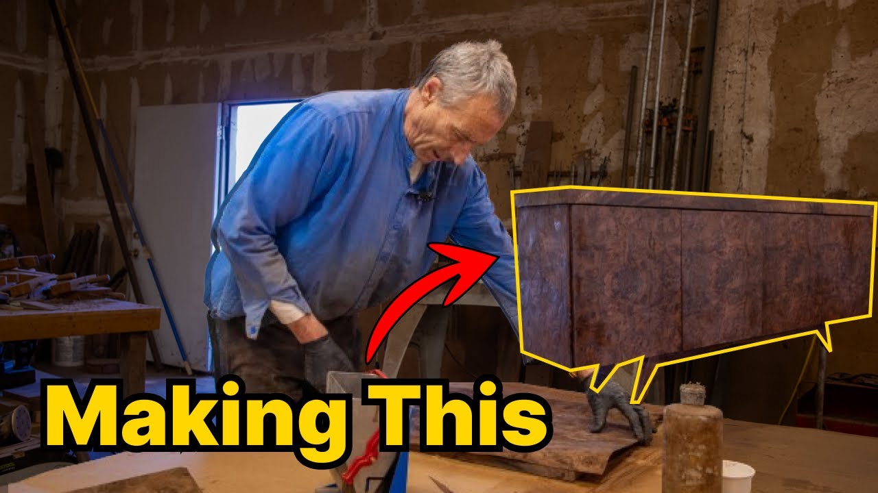 Finally Using Veneer I've had For Decades | Inside A Woodshop