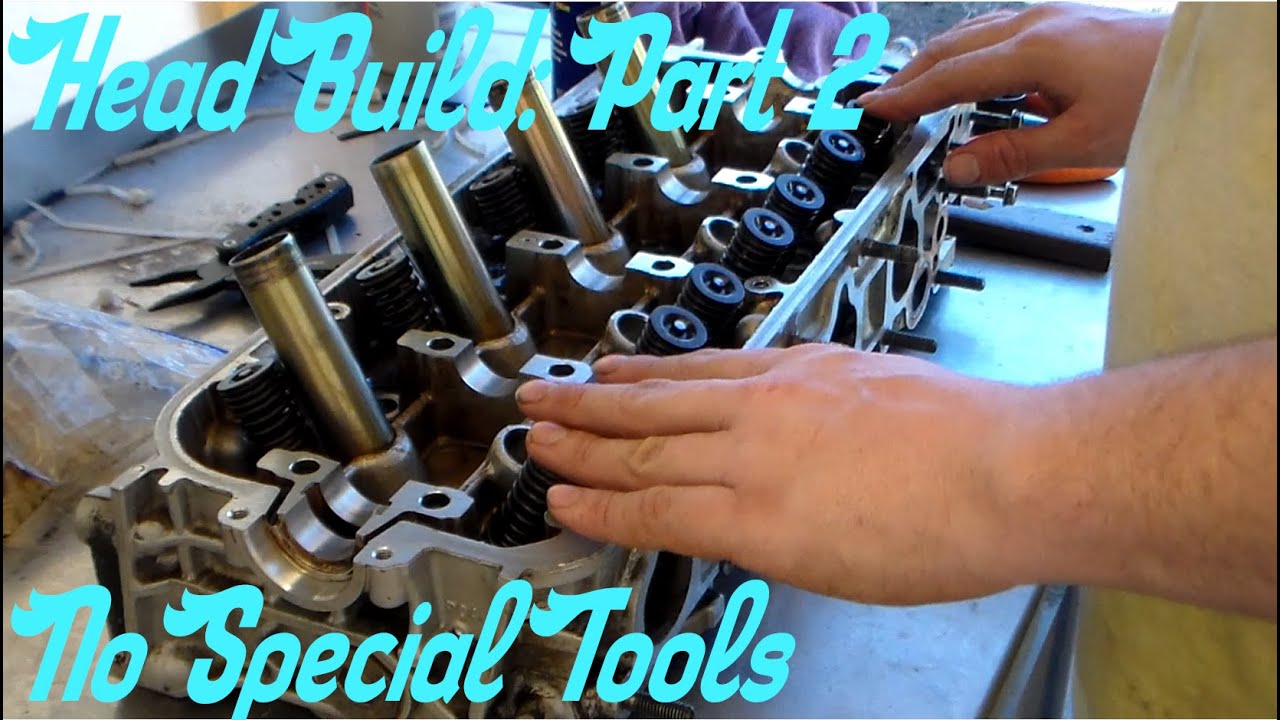Installing Valves without a Spring Compressor | Engine Head for my Accord Wagon: Part 2
