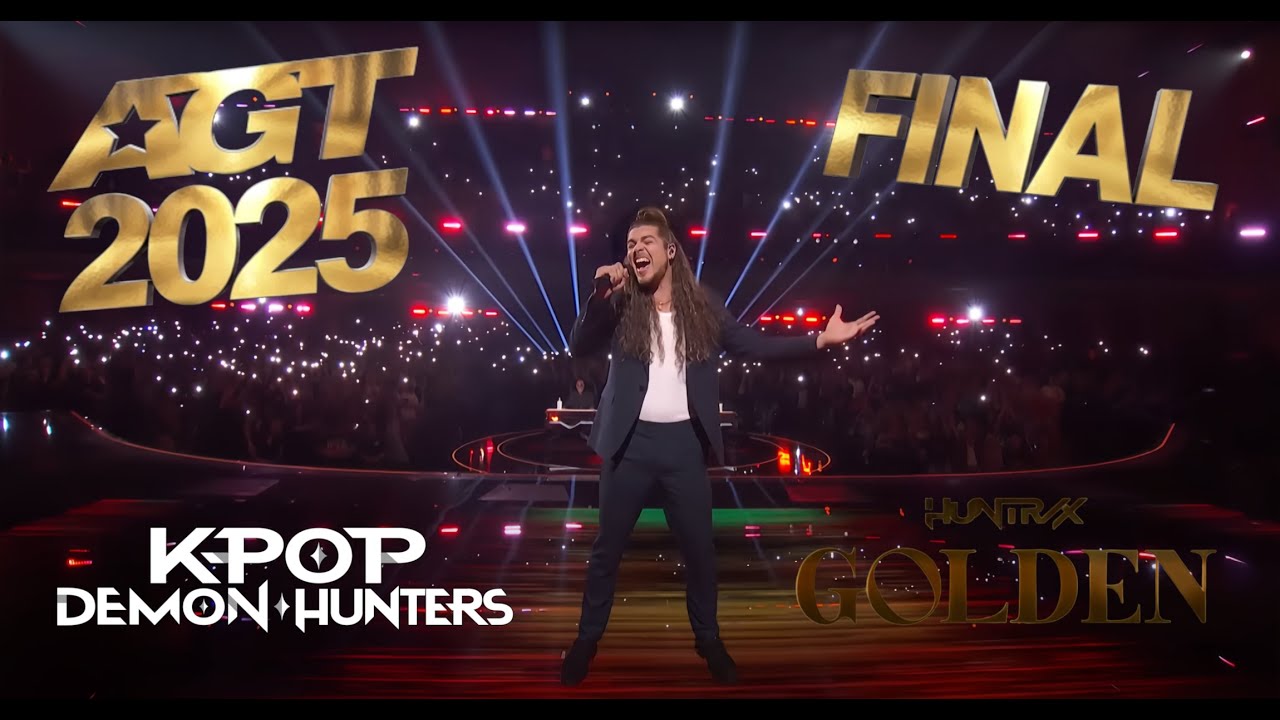 Jourdan Blue Sings GOLDEN (W/ Lyrics)  | AGT Final S20