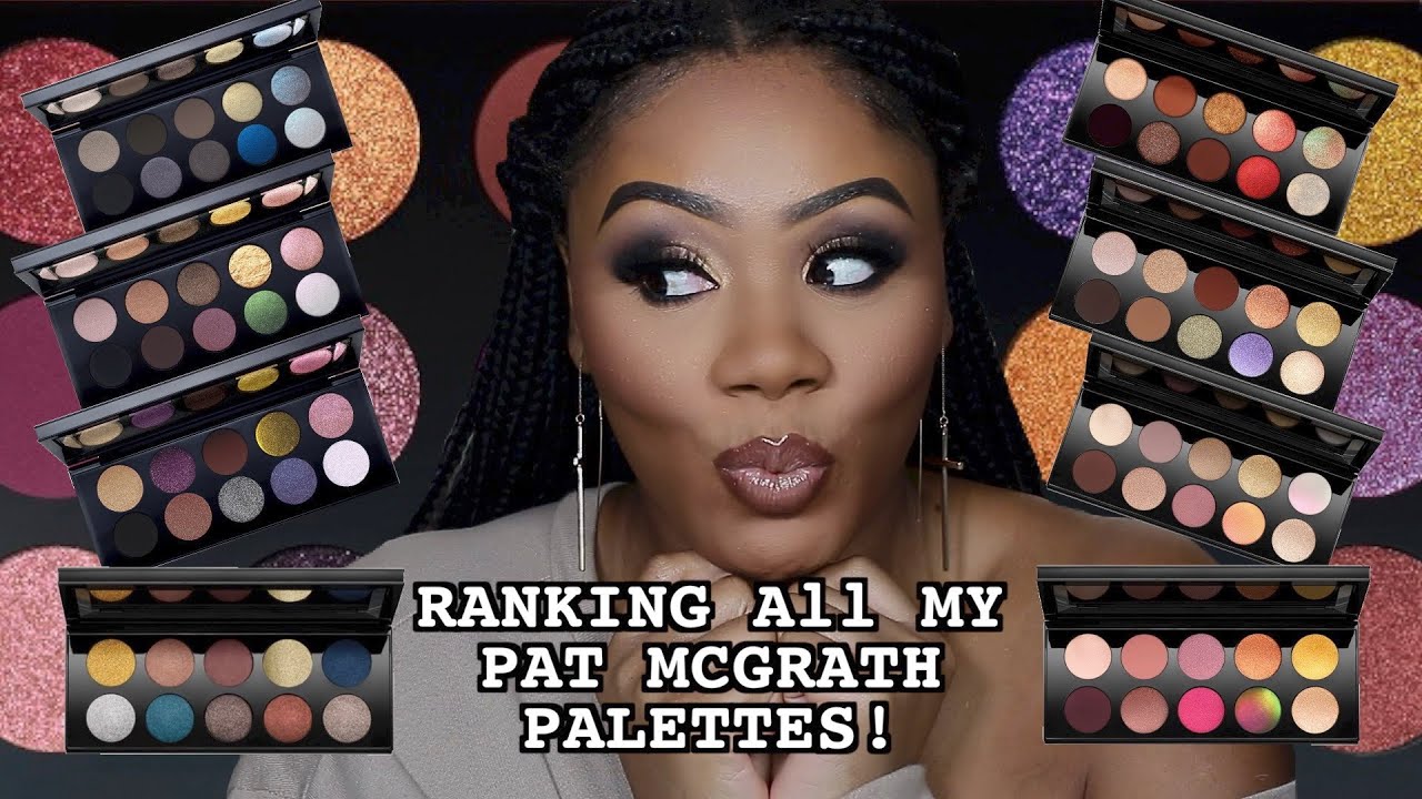 RANKING ALL MY PAT MCGRATH PALETTES! | ASK WHITNEY