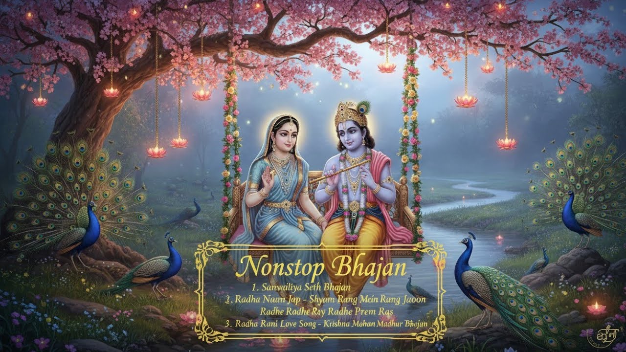 Top 5 Radha Krishna Bhajans 2025 | Most Divine Heart-Touching Bhakti Songs