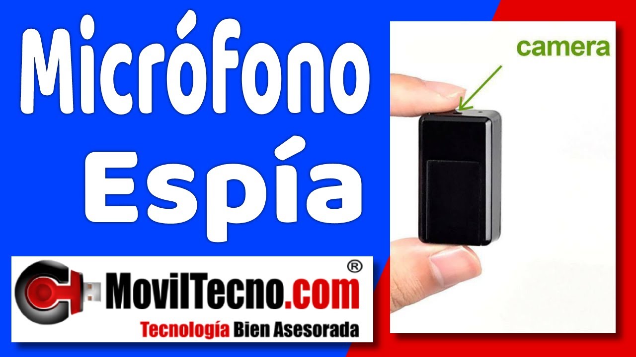 Microfono Secreto gsm con camara oculta en MovilTecno.com