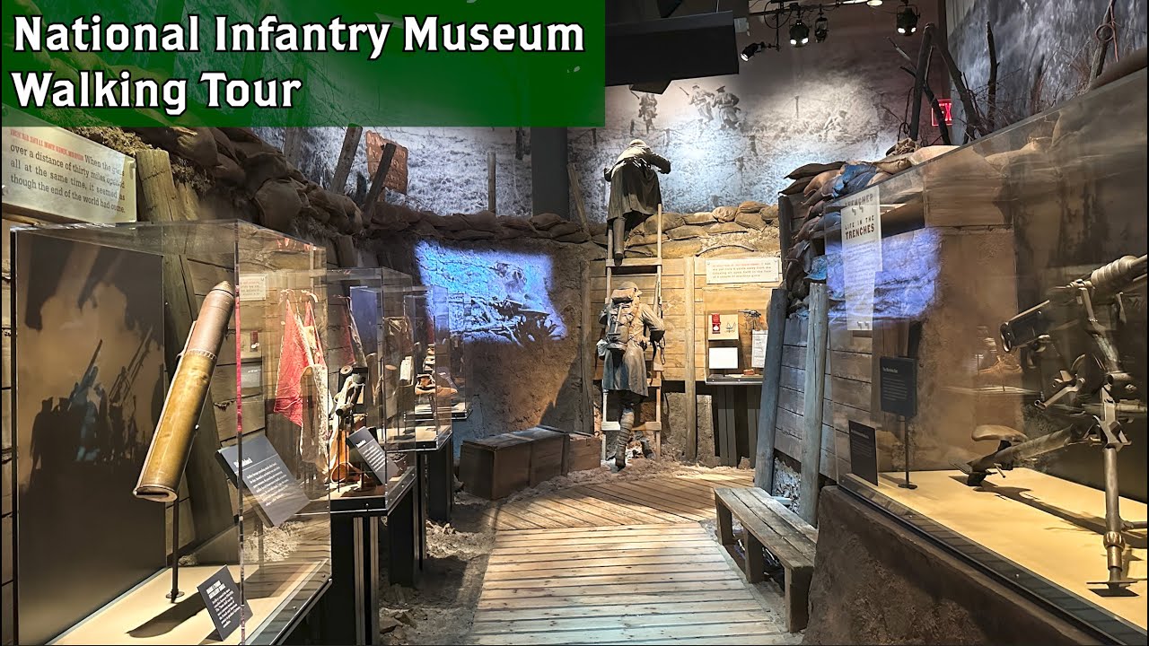 Touring The National Infantry Museum | Revolutionary War Through The War on Terror