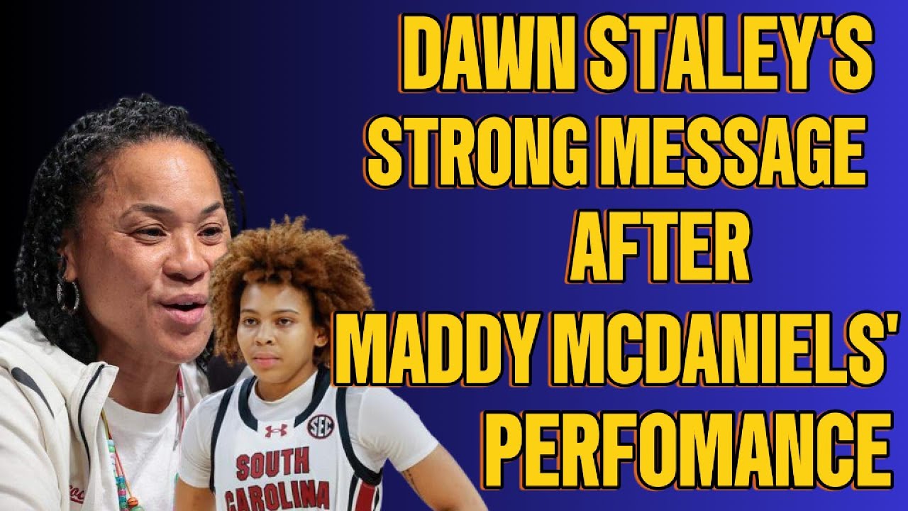 Dawn Staley STUNNED After Maddy McDaniel “Ran the Show” With 2 Starters Out