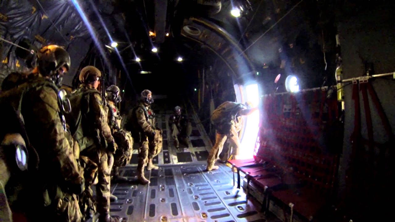Combat Control MiIitary Free Fall Jump