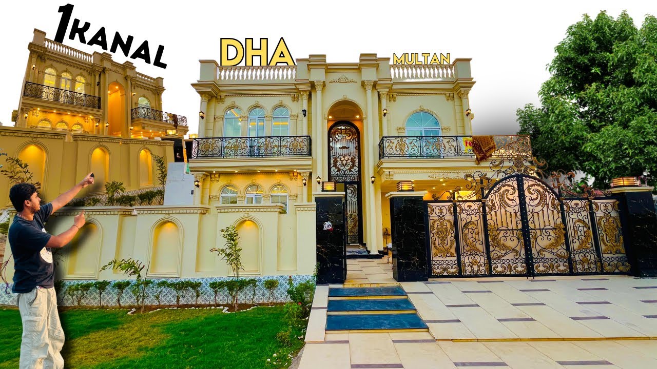 Luxury 1 Kanal Classical Villa for Sale in DHA Multan Sector M | Prime Location Dream Home!