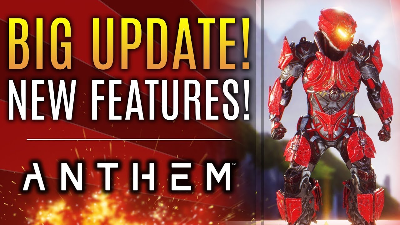 Anthem - New Armor Feature Teased! New Pilot Skills!  Early Patch Notes!