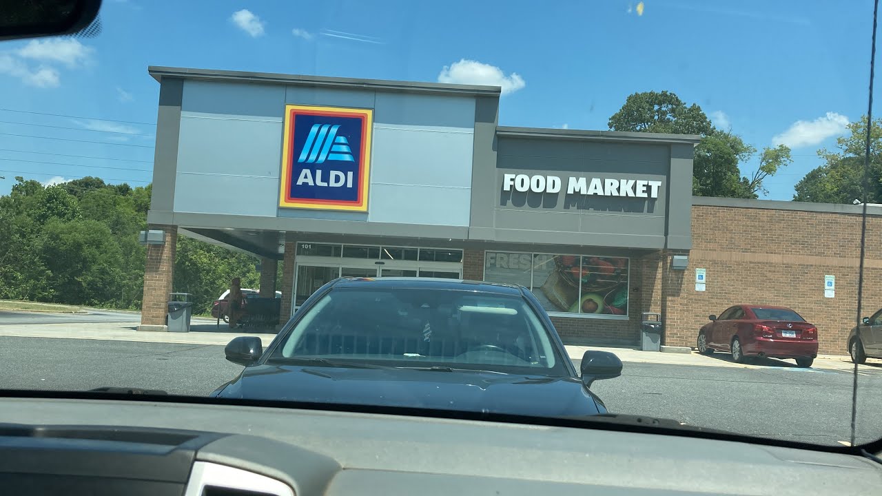 Just the grocery store haul at Aldi’s with my husband here in North Carolina