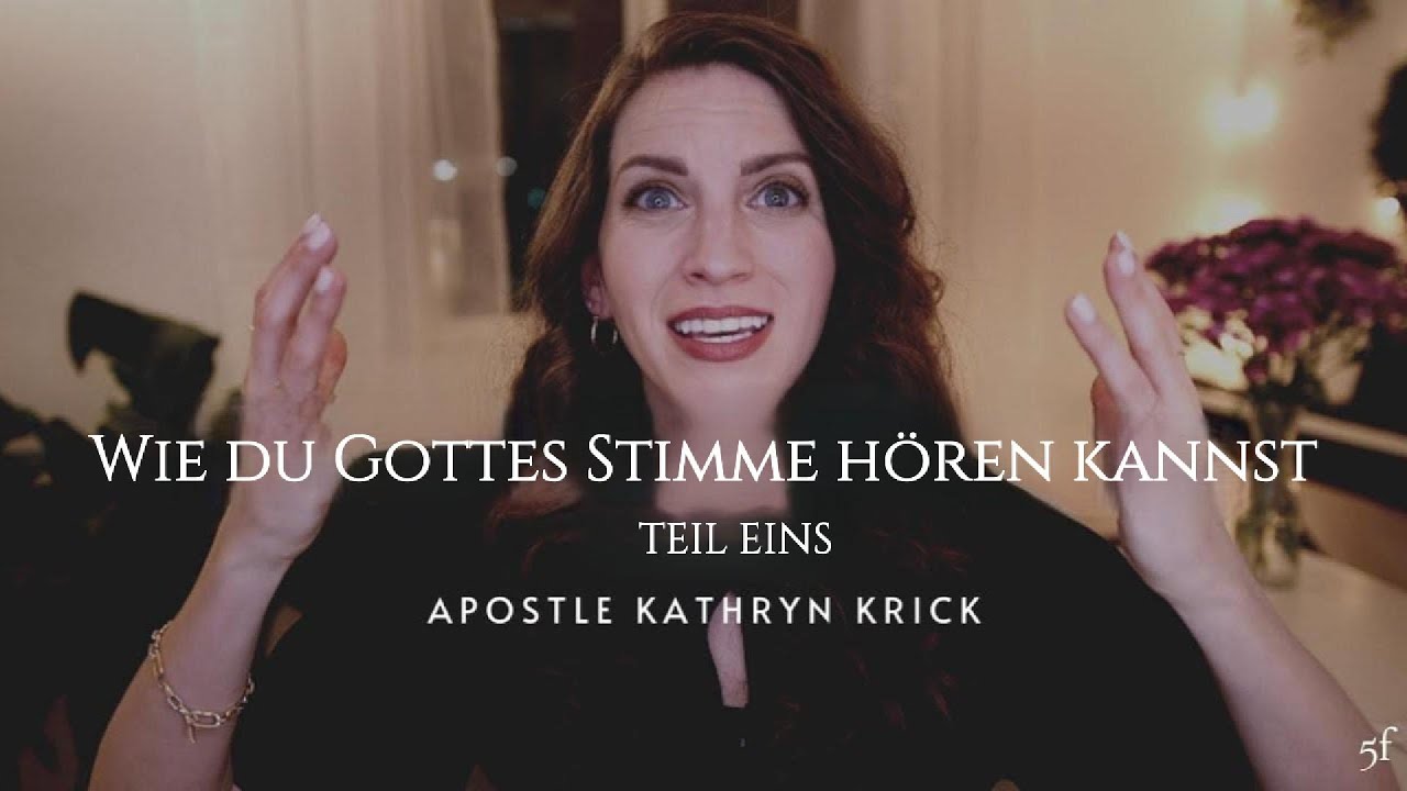 Wie du Gottes Stimme hören kannst (Teil1)