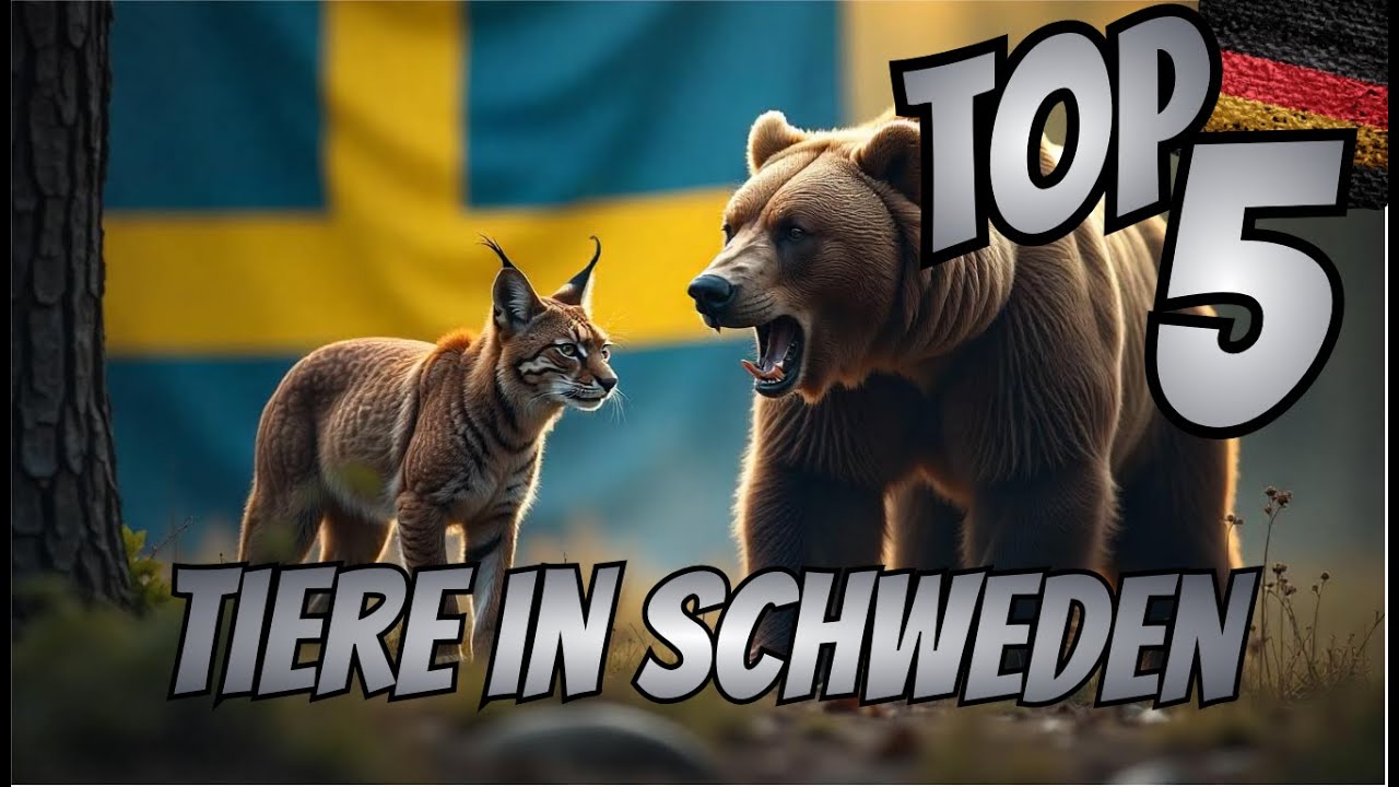 * TOP 5 * Tiere in Schweden * DOKU