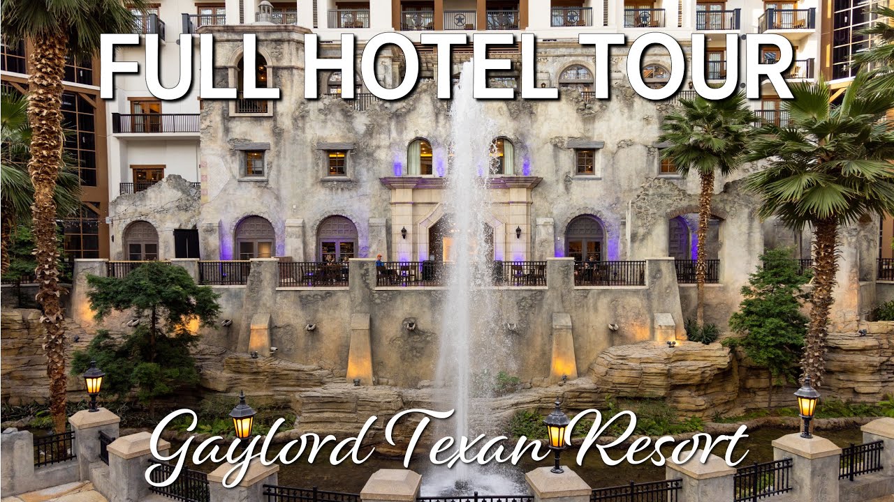 Gaylord Texan Resort Full Hotel Tour | Best family resort in Dallas, Texas | 4K