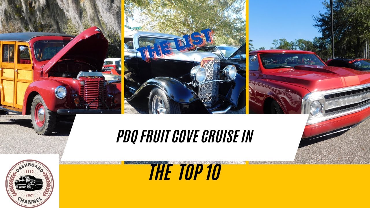 2025 Dec PDQ Fruit Cove Cruise In Top 10 List