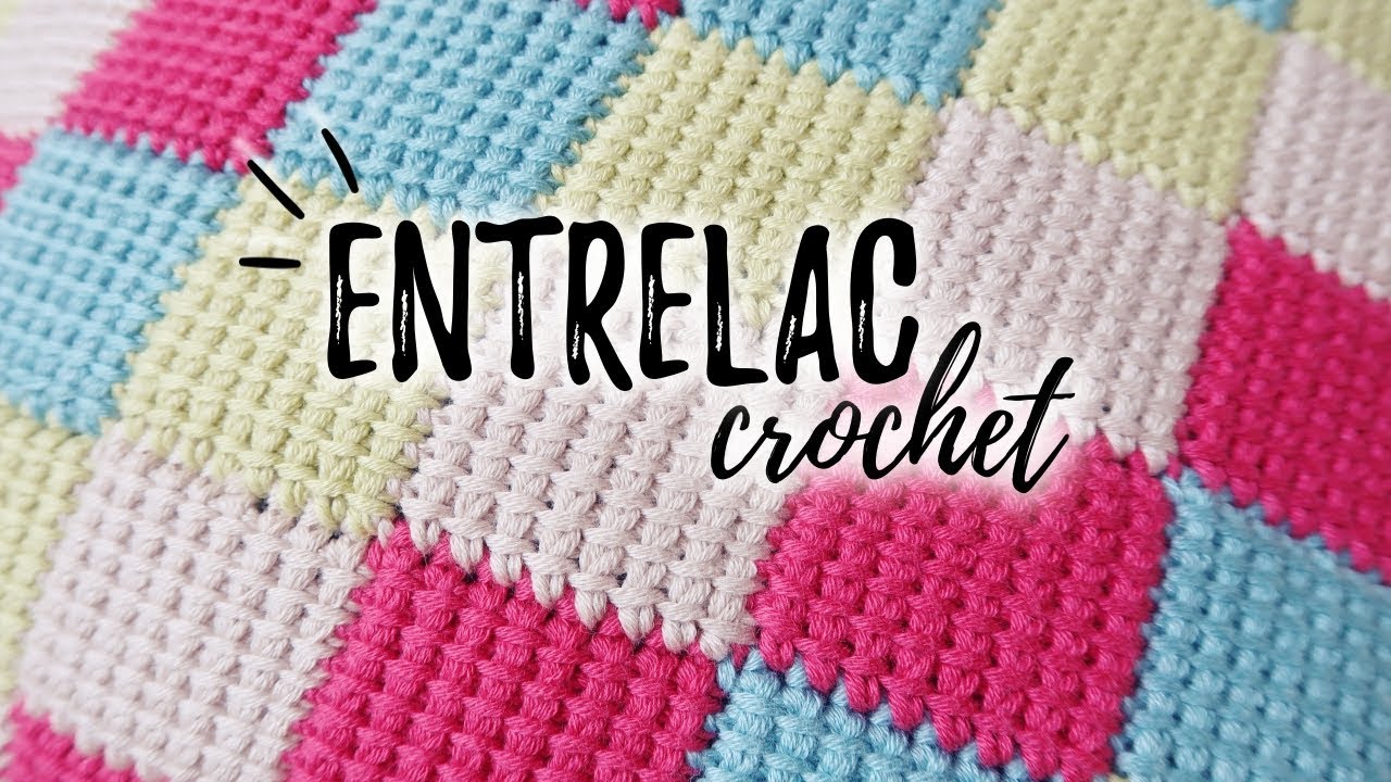 Crochet ENTRELAC paso a paso + Review Lanero Natura Bamboo | Ahuyama Crochet
