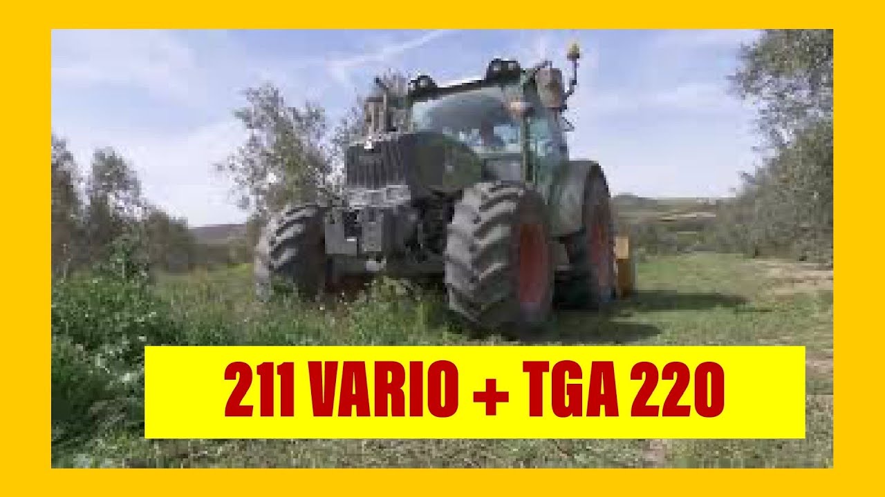 FENDT 211 VARIO 🚜 DESBROZADORA LOPEZ GARRIDO 🌿