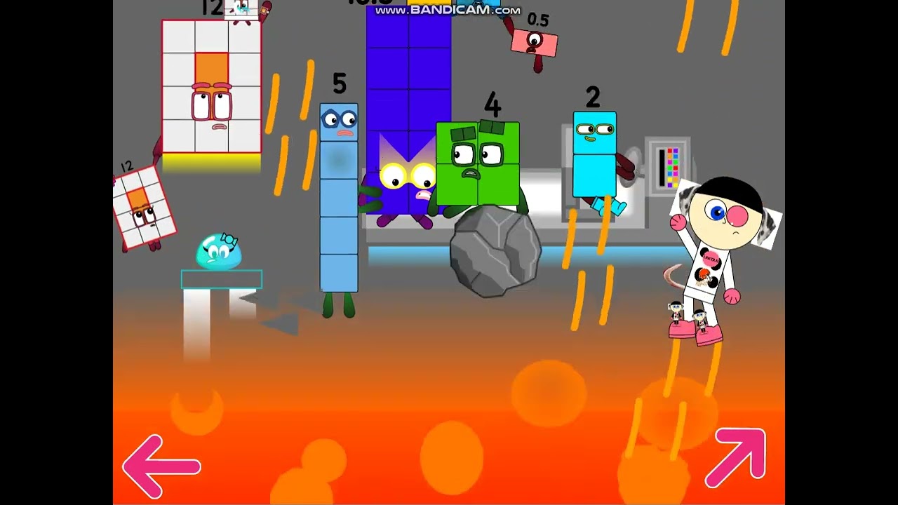 we are being chased by lava!