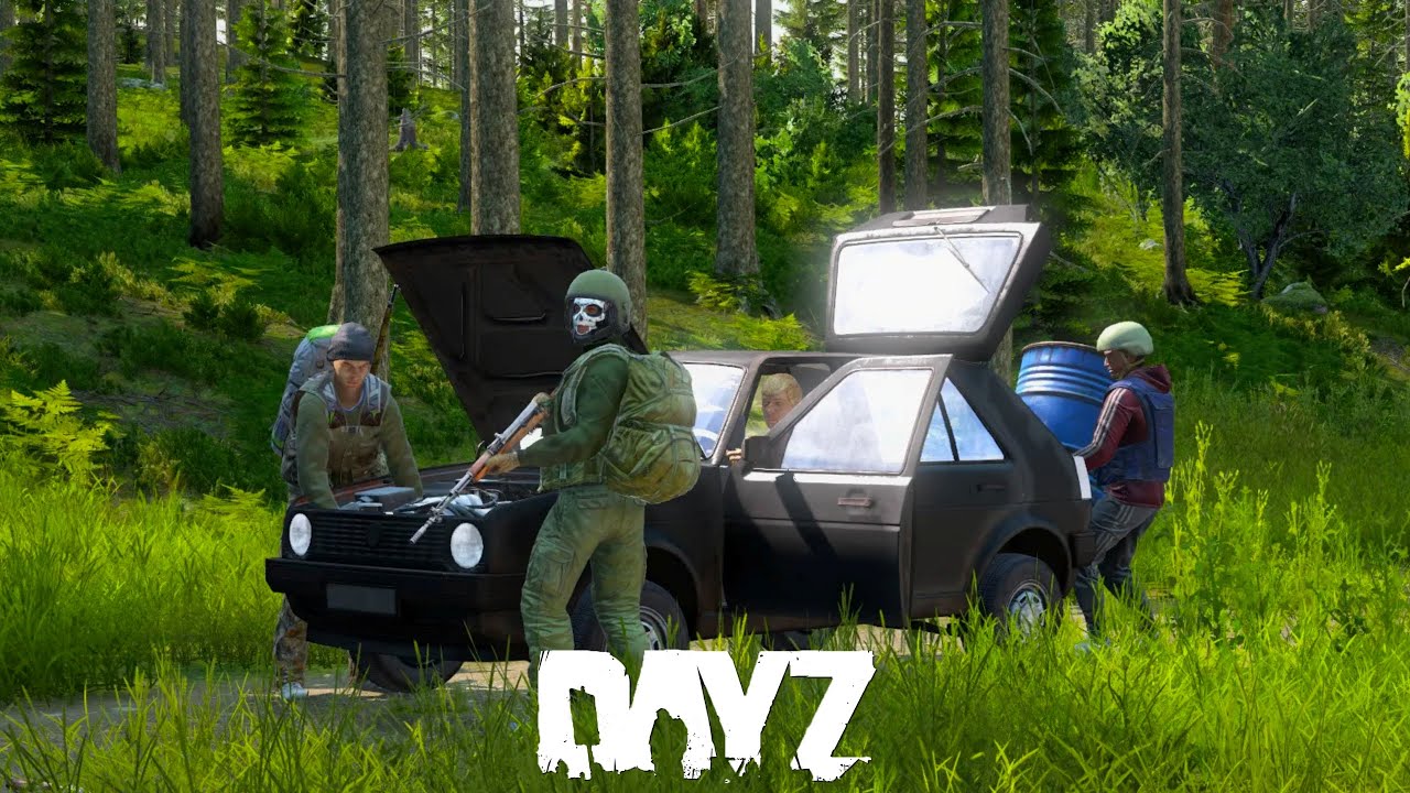 ЛЕСНАЯ БРАТВА! Построили лесную КРЕПОСТЬ и просто ВЫЖИВАЛИ - DayZ