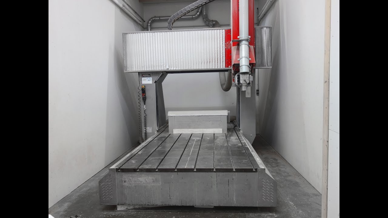 3+1 Achs Portalfräsmaschine Bornemann BW4005