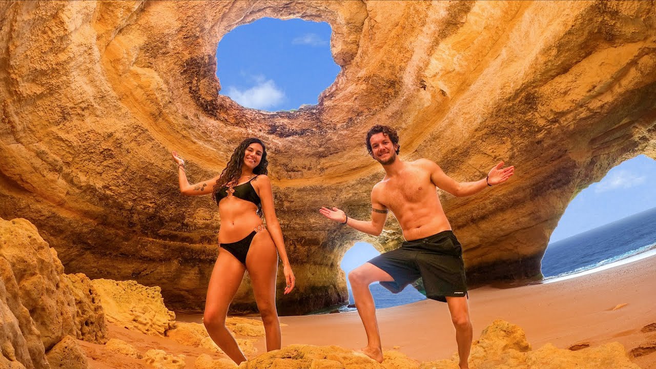 BEST OF THE ALGARVE! 🇵🇹 BENAGIL & PRAIA DA MARINHA (TRAVEL PORTUGAL)