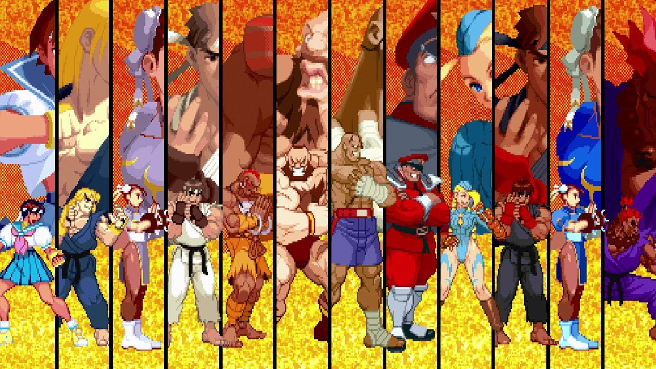The 12 Secret Characters of Street Fighter Alpha 2: Gold