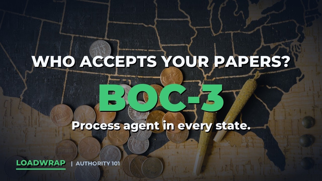 BOC-3 Process Agent Filing Explained for New Carriers